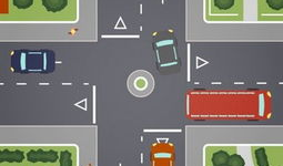 十字路口动漫图片